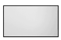 Eurros 215" Silver Pro Micro Perforated 1cm Edge Frame Screen