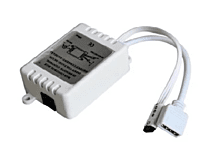 Generic 12V 5050 RGB LED Strip Controller box with 24 Key IR Remote Control