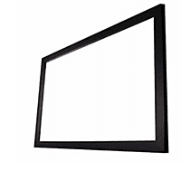 Eurros 184" Micro Acoustic Woven Flat Fixed Frame Screen