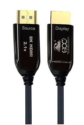 HOC 8K HDMI FIBER OPTIC CABLE 2.1V 48GBPS 3M