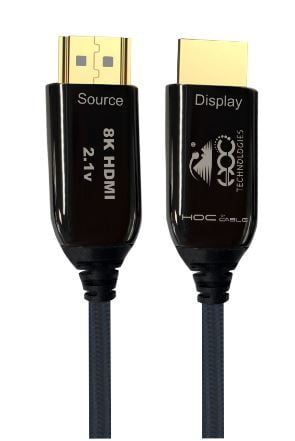 HOC 8K HDMI FIBER OPTIC CABLE 2.1V 48GBPS 10M